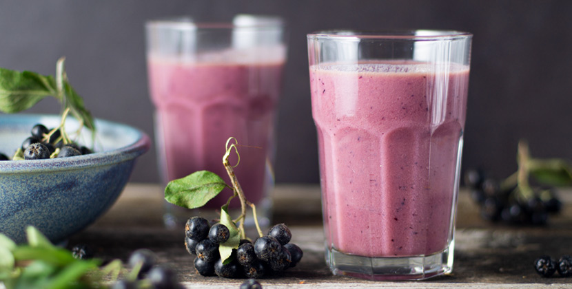 Aroniabeeren Smoothie