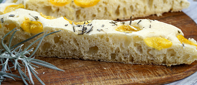 Currykraut Focaccia