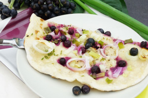 Aroniaflammkuchen