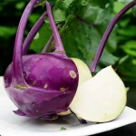 Blauer Kohlrabi